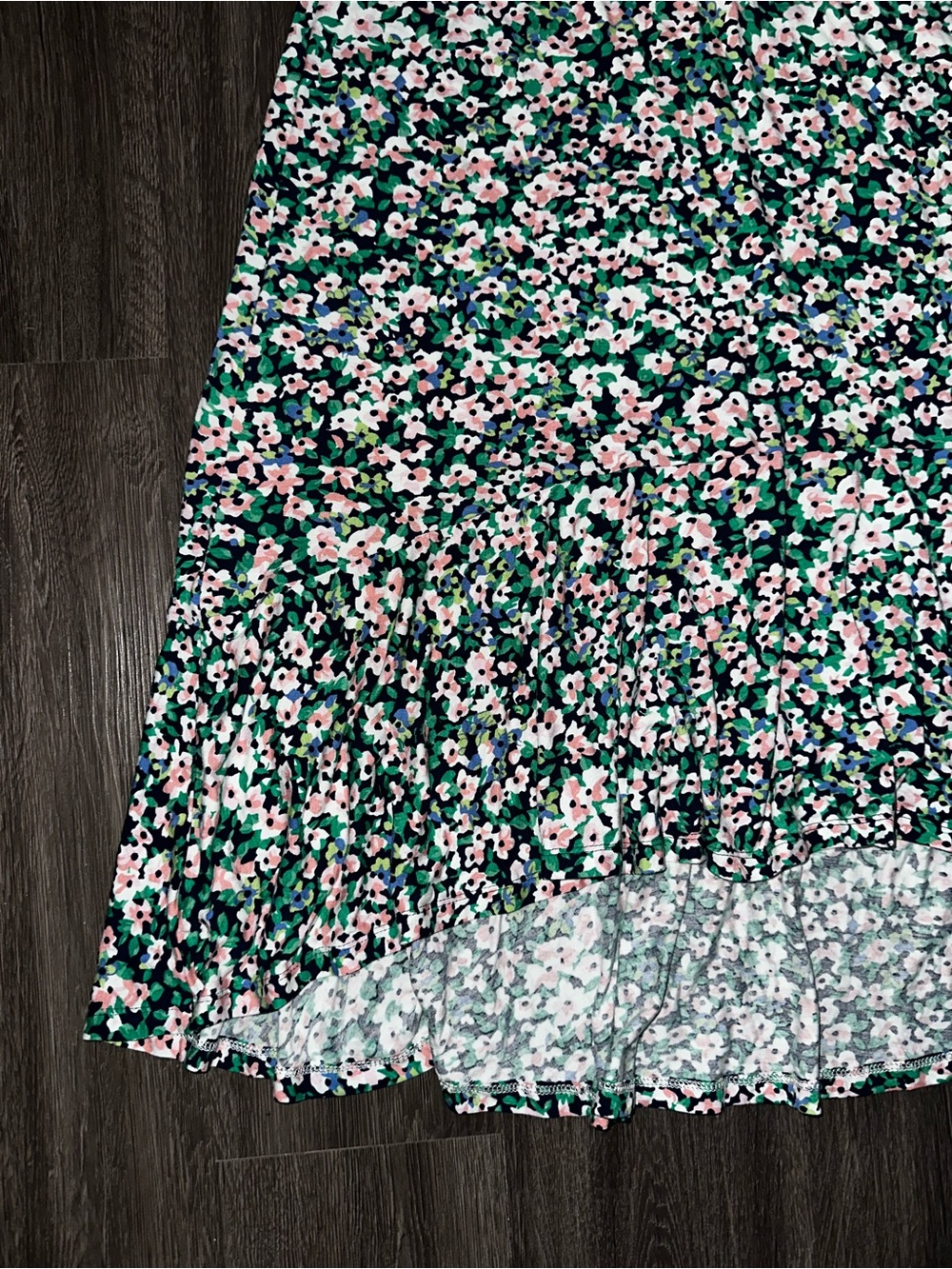 Talbots High-Low Flounce Skirt - Picture 9 of 11
